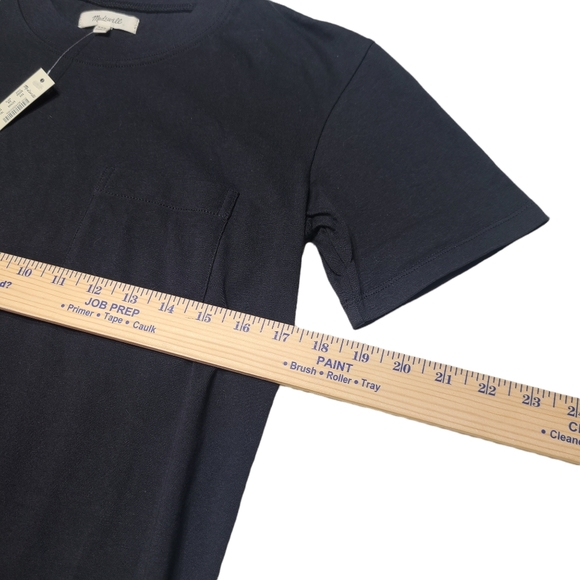 Madewell Pocket Tee Dress - Black - Picture 4 of 8